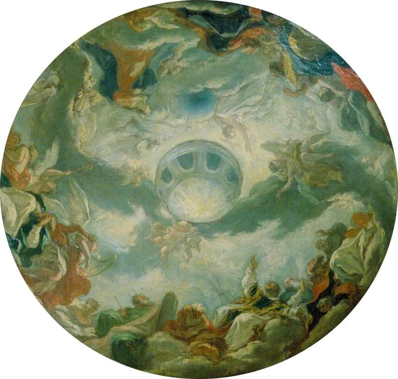 Adorazione della Trinità - Victoria and Albert Museum, Londra, bozzetto